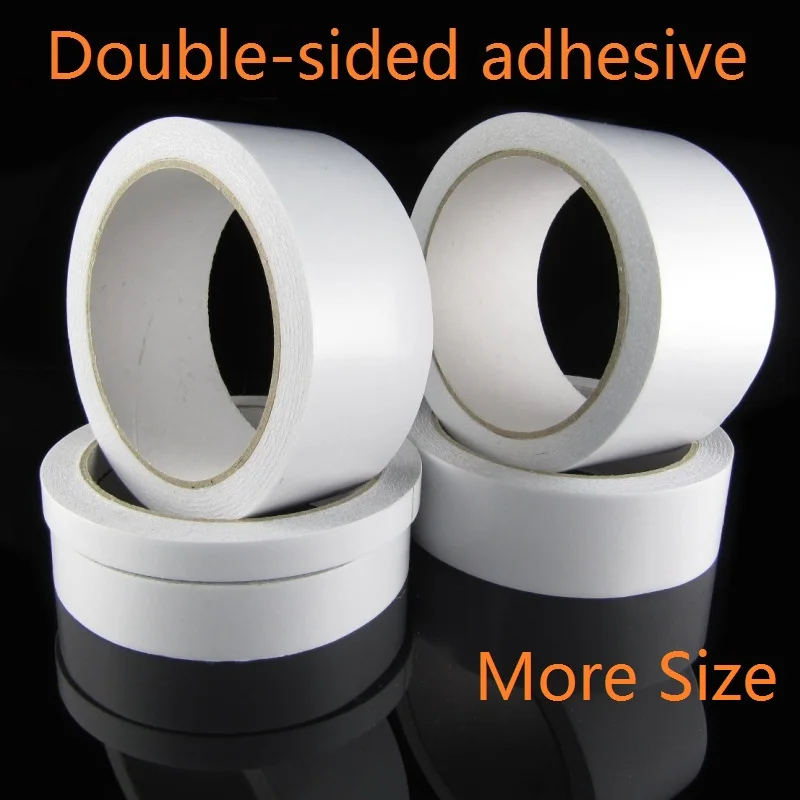 

5-50mm*20m Double-sided adhesive DIY Sand Table Model Tool Material Lucency Paste High Quality Double Faced Adhesive Tape Stick