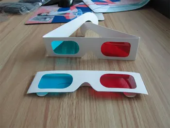 

3d red blue glasses paper frame 1000pic P-01 free shipping DHL/EMS