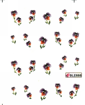 

11 PACK/ LOT WATER DECAL NAIL ART NAIL STICKER FLOWER POMEGRANATE VICTOR'S LAUREL BLE664-674