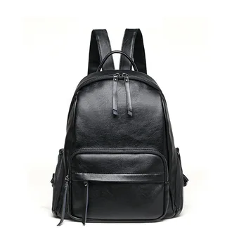 

Winter New Arrival Women Backpack 100% Genuine Leather Ladies Travel Bags Preppy Style Schoolbags For Girls High Quality B220