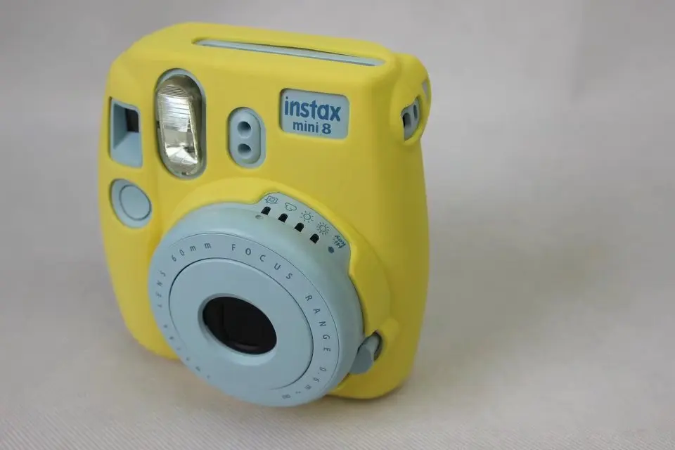 Мягкий силиконовый резиновый чехол сумка для Fujifilm Instax Mini 8 mini8 камера защитный чехол