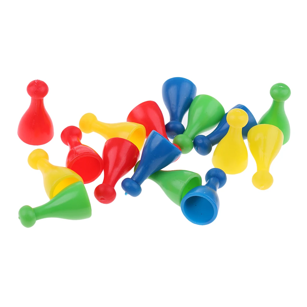 32 pack of ,Plastic Chess Pawn Pieces, Board Card Game ,Halma Parts Accessories