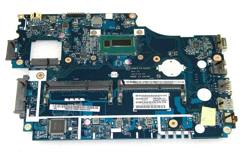 Ноутбук материнская плата для Acer aspire E1-572 E1-532 E1-572G основная V5WE2 LA-9532P 2955U Процессор