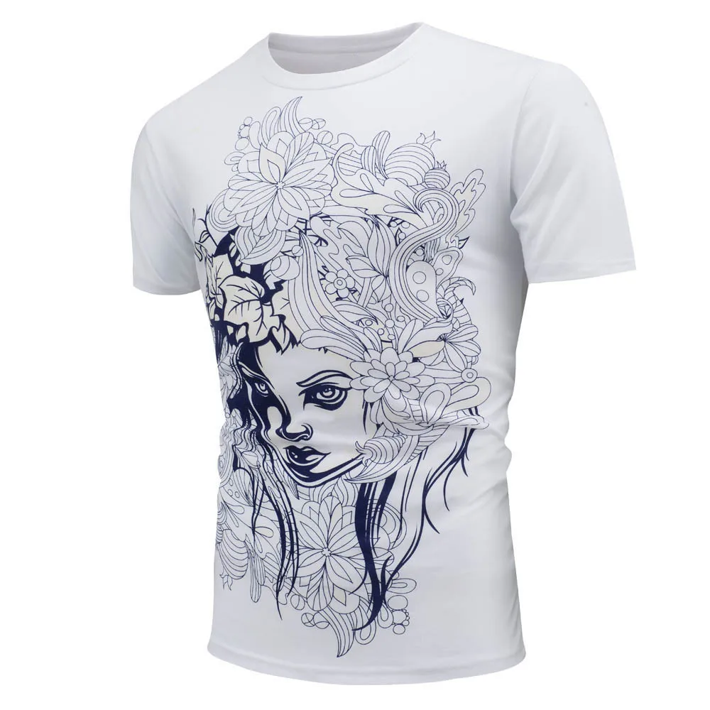 

Casual Shirt Encounter Sun Change Color Short Sleeve Hot Men's Tops T-Shirt funny