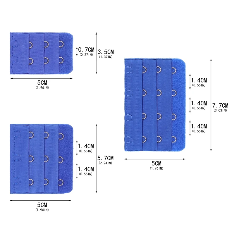 20 цветов, удлиненный пояс с пряжкой для бюстгальтера, 3 ряда, 2 крючка ...