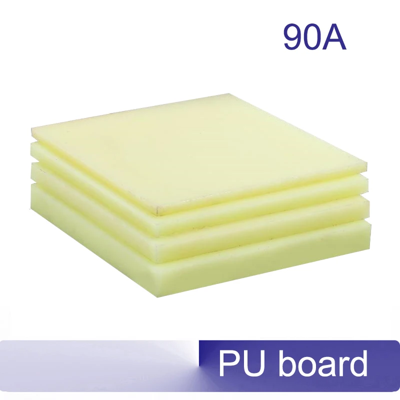 

L*W*H 300mm*300mm*10mm high hardness 90A PU board