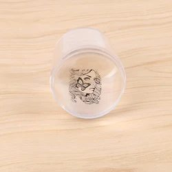 1Pcs Clear Jelly Silicone Nail Stamper Scraper Set Nail Art Stamper for Nail Plate Stamping DIY Polish Print Tool Template 4CM 1Pcs Clear Jelly Silicone Nail Stamper Scraper Set Nail Art Stamper for Nail Plate Stamping DIY Polish Print Tool Template 4CM