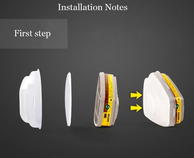 3 м 6200 противогазовая маска 6003 фильтр, распылитель живопись 7 шт. набор органических/кислотных защита от газа промышленный респиратор пыли