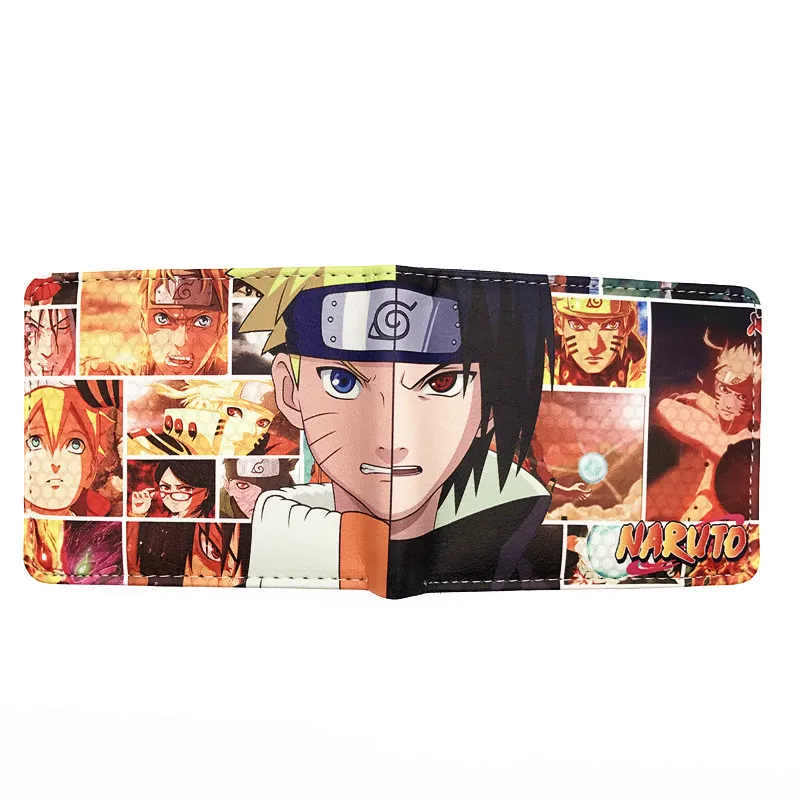 Аниме Кошелек Naruto портмоне для мужчин женские кошельки Carteira доллар цена
