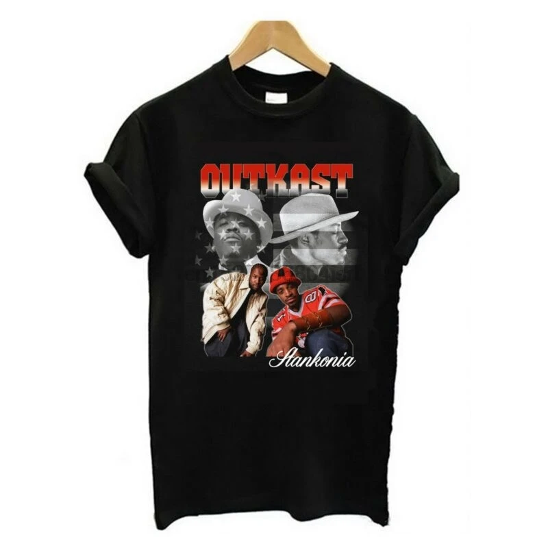 

OUTCAST VINTAGE RAP TEE UNISEX T SHIRT festival trendy hip hop fashion 90s