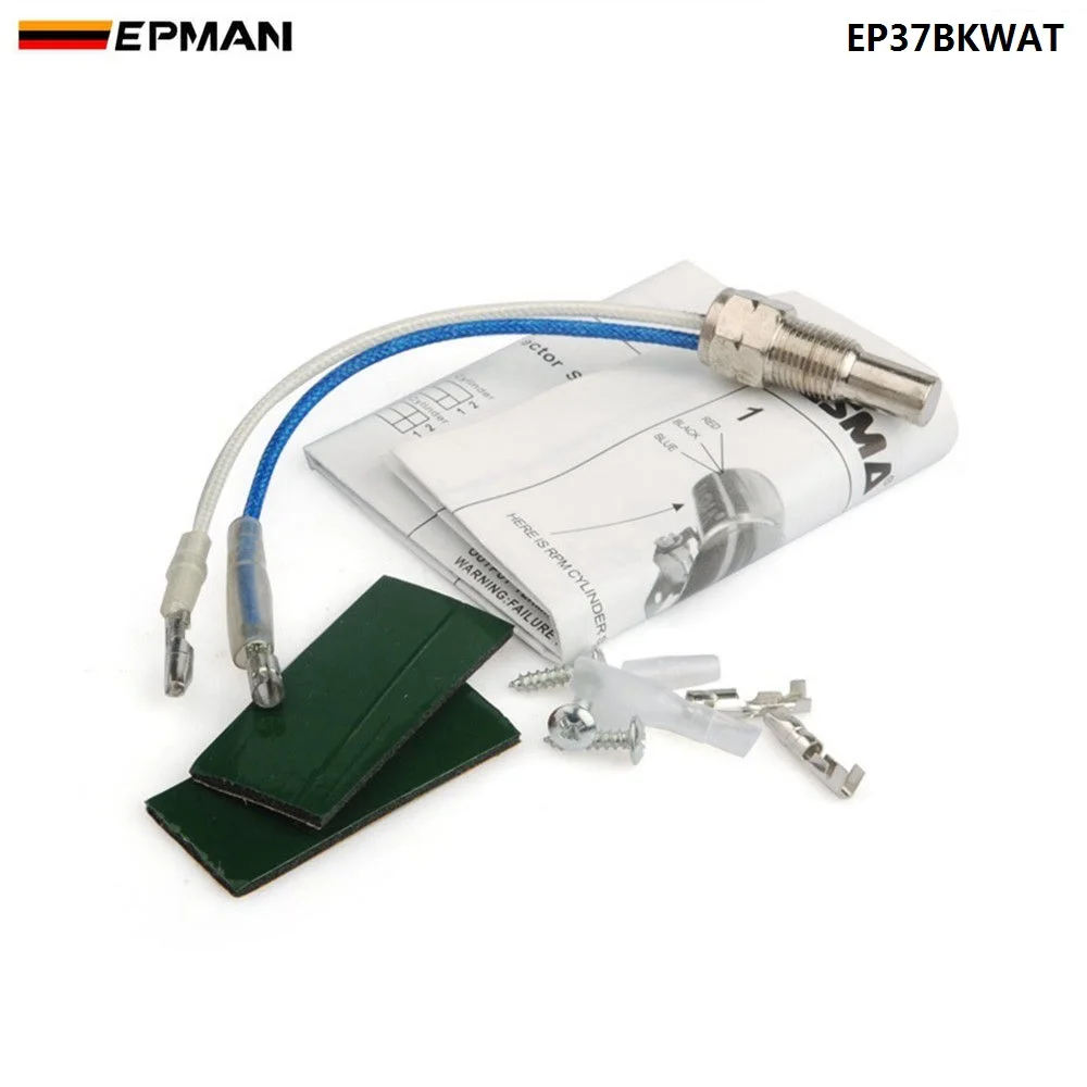 Компактный микроцифровой датчик температуры воды EPMAN Sport 37 мм с дымчатой линзой