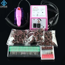 OPHIR Мини электрическая дрель для ногтей инструмент для ногтей оборудование для дизайна ногтей Маникюр Педикюр акриловая дрель для ногтей ручка Kit_KD139