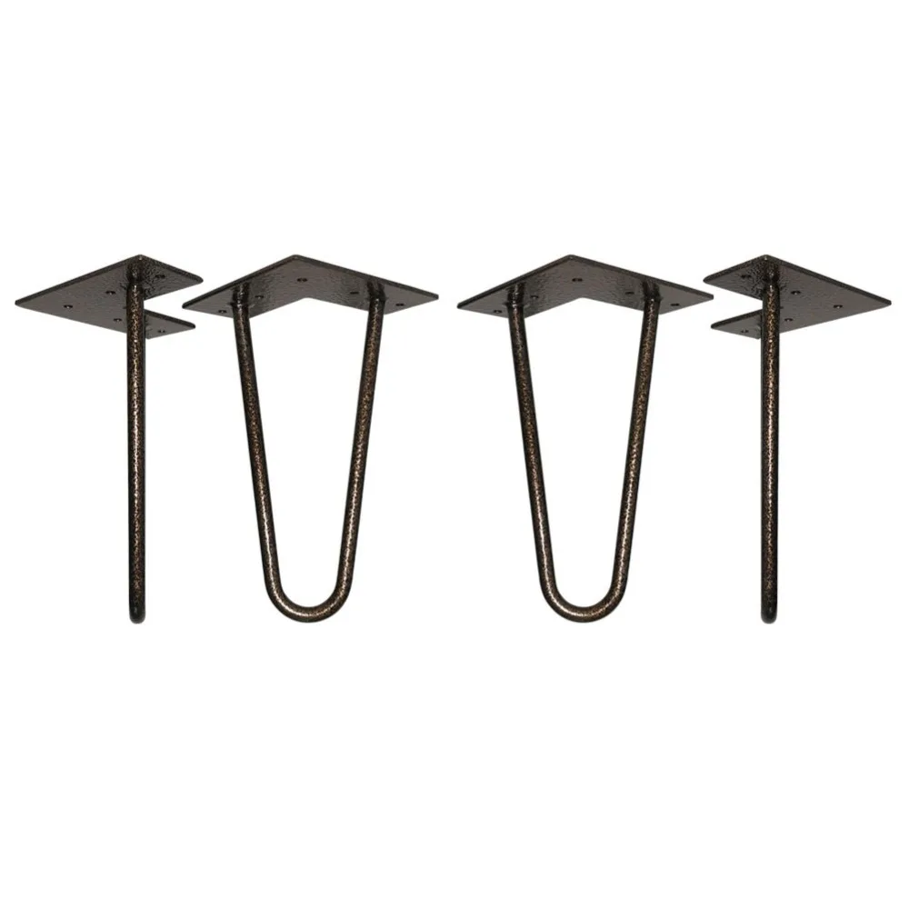 Freies verschiffen 8 "hocker legs Bronze 2 stangen set von 4 iron