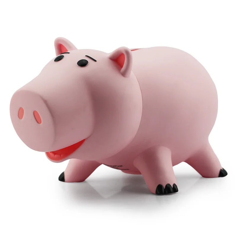 1504 New 2014 Toy Story Hamm Piggy Bank Pink Pig Coin Box PVC Model