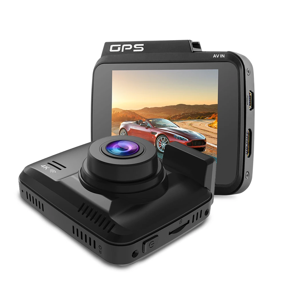 Автомобильный видеорегистратор AZDOME GS63H камера для приборной панели с GPS Wi Fi двумя