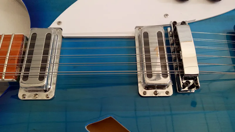 

12 string 360 electric guitar osewood fingerboard has the gloss of varnish on it,free ship Support custom