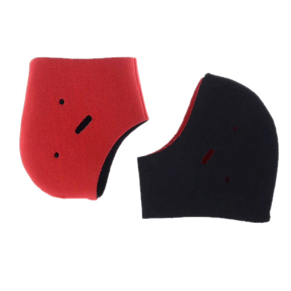 

1 Pair Black Elastic Cloth Silicone Moisturizing Gel Heel Socks Cracked Dry Foot Skin Care Protectors Insoles Pad Socks