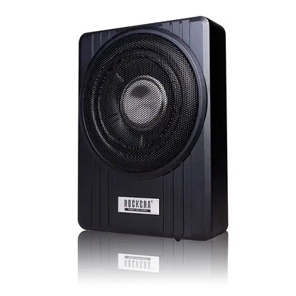 Pico 1000 w 10 pulgadas coche bajo asiento Delgado activo Subwoofer Super graves amplificador de Woofer con control remoto de volumen Pico 1000 w 10 pulgadas coche bajo asiento Delgado activo Subwoofer Super graves amplificador de Woofer con control remoto de volumen