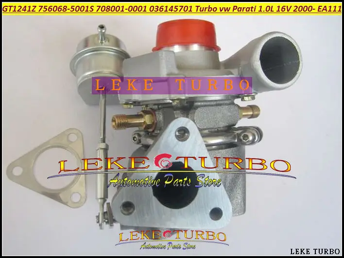 GT1241Z 756068-5001S 756068 756068-0001 708001-0001 036145701 TURBO Turbocharger AUdi VW Volkswagen Parati 1.0L 16V 2000- EA111 (2)