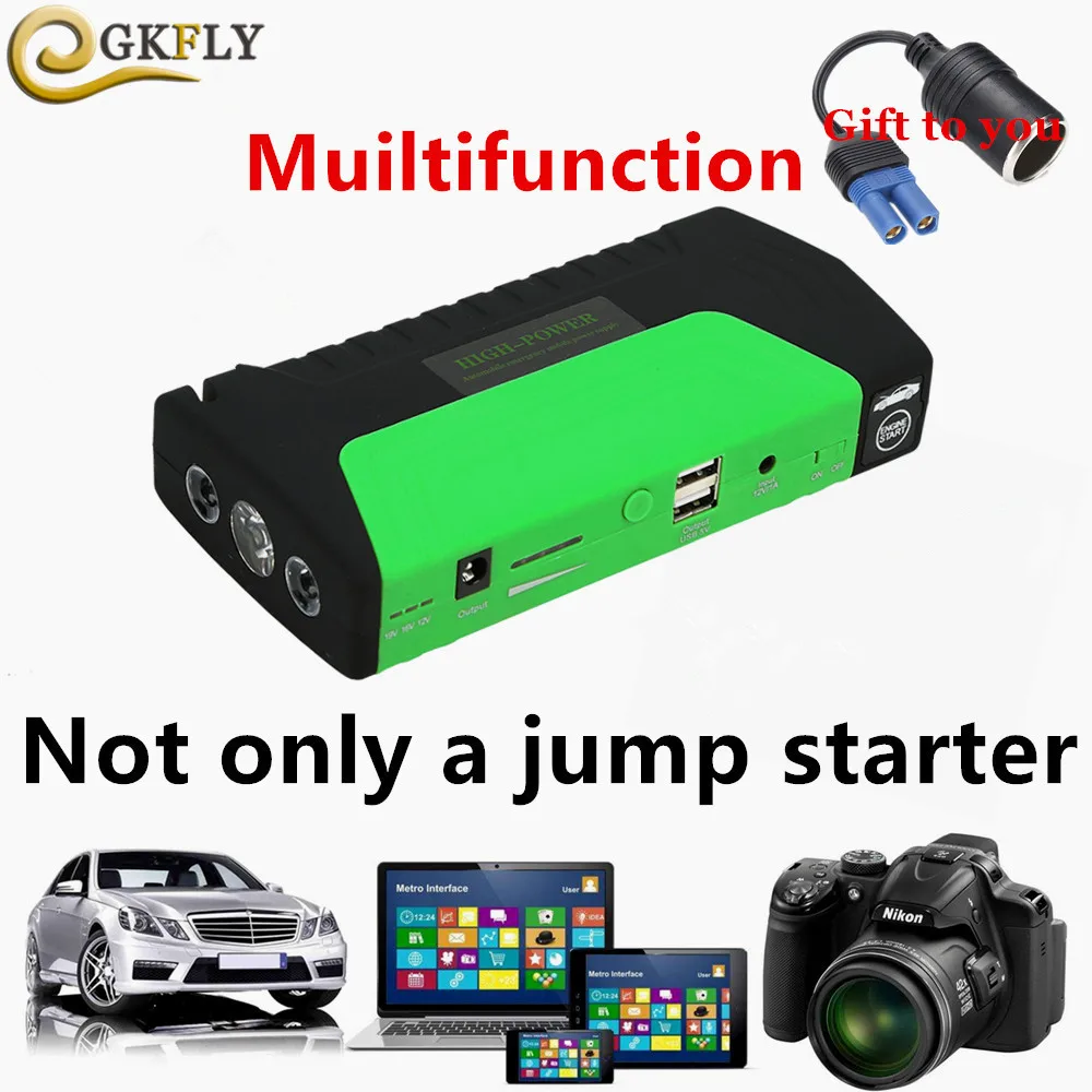 2019 Car Jump Starter 12V Starting Device Portable Power Bank Charger for Car Battery Booster Petrol Diesel Pack Starting Device 2019 Car Jump Starter 12V Starting Device Portable Power Bank Charger for Car Battery Booster Petrol Diesel Pack Starting Device
