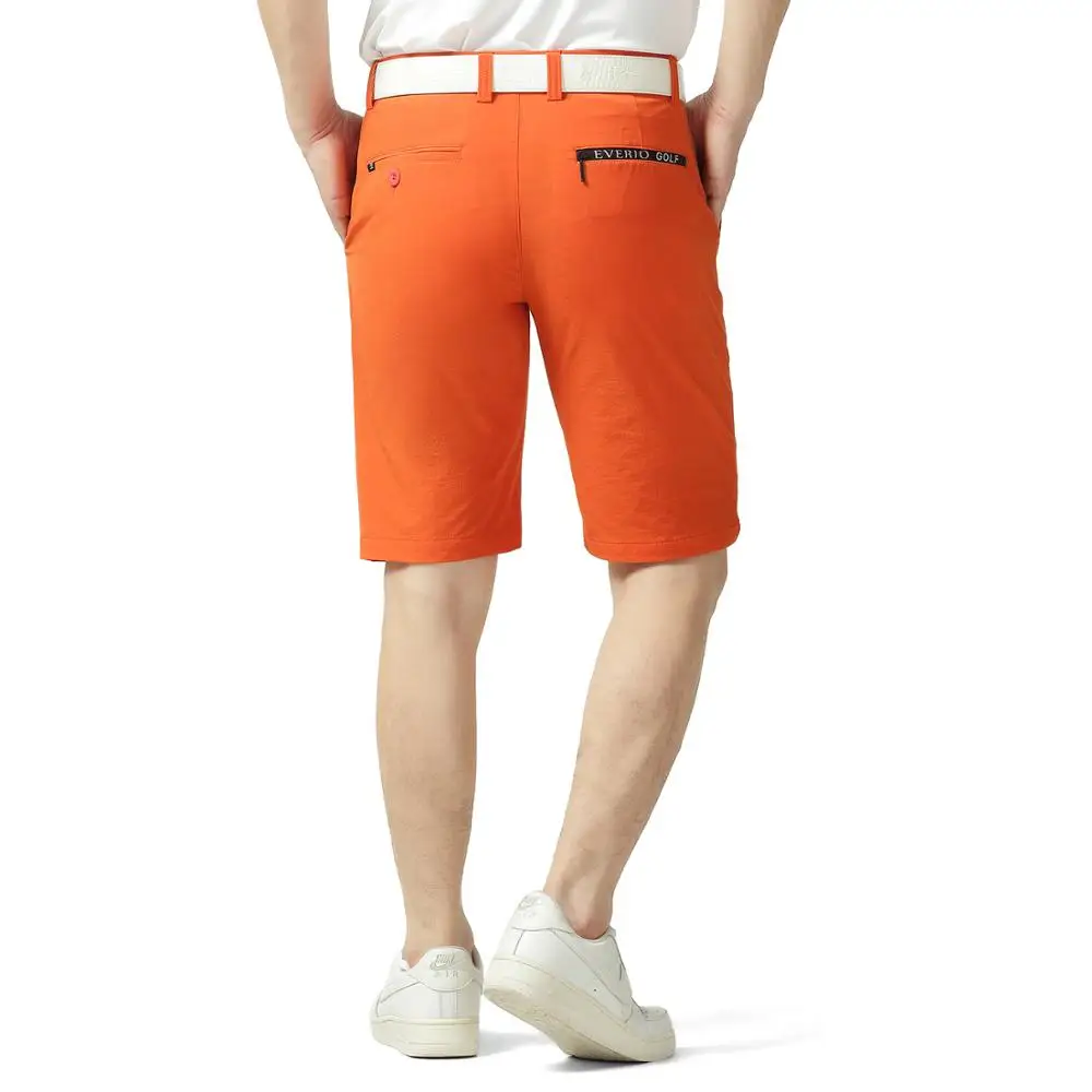 

2019 men golf short pants for summer shorts quick dry zipper pocket 7 colors size XXS~4XL slim golf apparel men short trousers