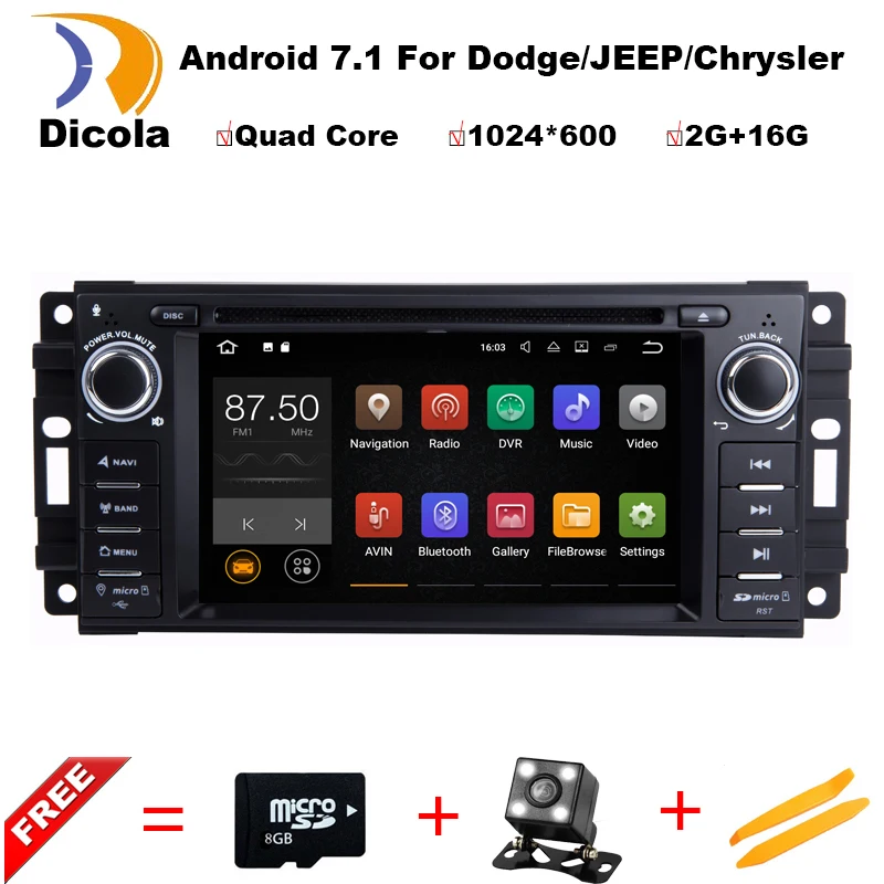 HD 6 2 2G RAM Android 7 11 font b CAR b font DVD player FOR