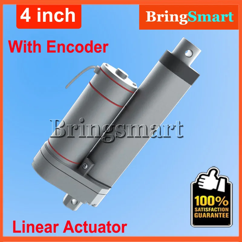 

Hot L-TGA-Y 12V 100mm mini electric linear actuator with Encoder 900N 90KG load 24v Tubular Motor 4 inch Stroke Free shipping