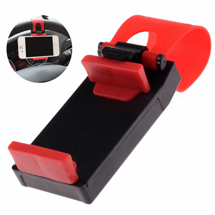 car phone holder Car Steering Wheel Clip Mount Holder Mobile Phone