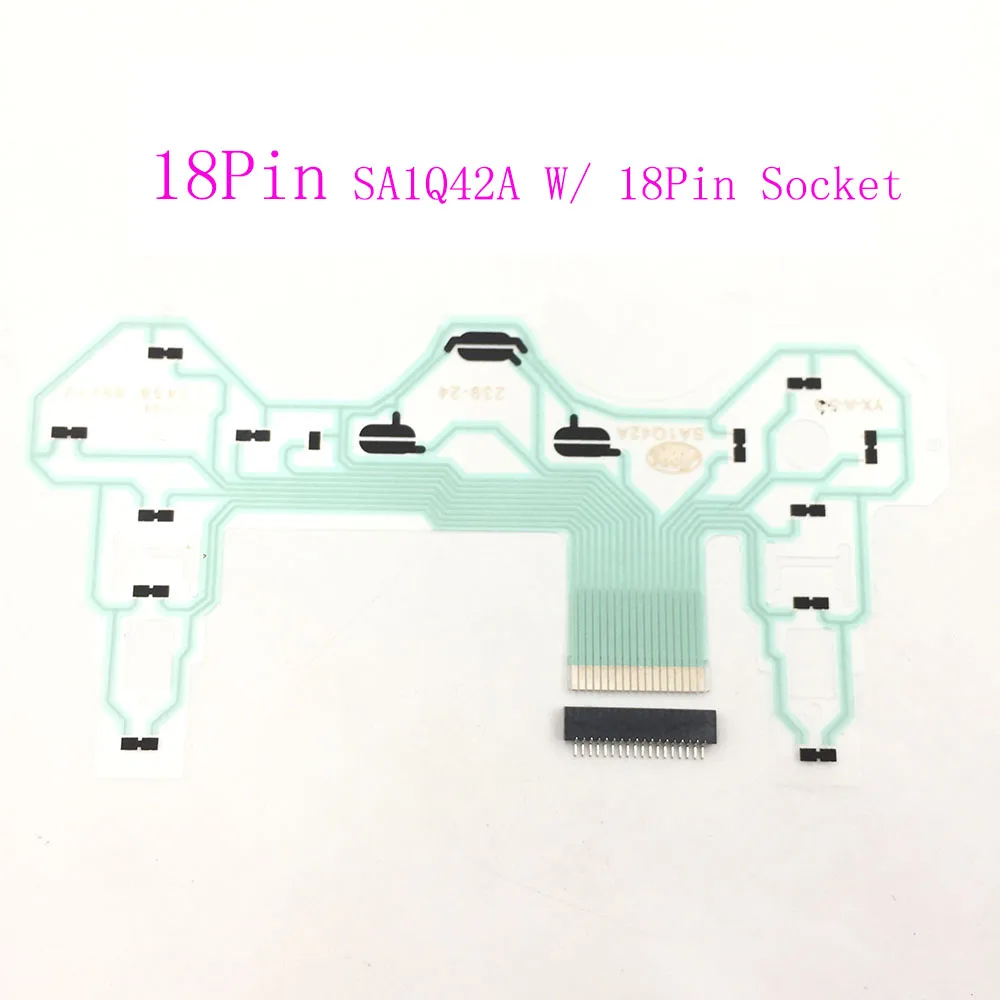 Гибкий кабель проводящая пленка для джойстика Sony PS2 SA1Q42A 18Pin ленточная печатная