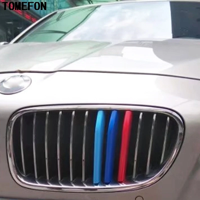 TOMEON 3 шт. для BMW 5 серии G30 G38 528/530/540Li автомобильная передняя решетка отделка