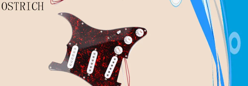

Most Popular New Electric Guitar Loaded Prewired Pickguard Pickups for Strat Parts Pearl