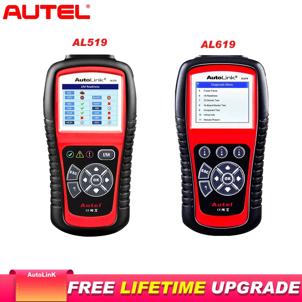 Autel AutoLink AL519 AL619 Diagnose Auto OBD2 Scanner Auto Diagnose Werkzeug Auto DTC Reader Scanner OBDII Code Reader Automotive Autel AutoLink AL519 AL619 Diagnose Auto OBD2 Scanner Auto Diagnose Werkzeug Auto DTC Reader Scanner OBDII Code Reader Automotive