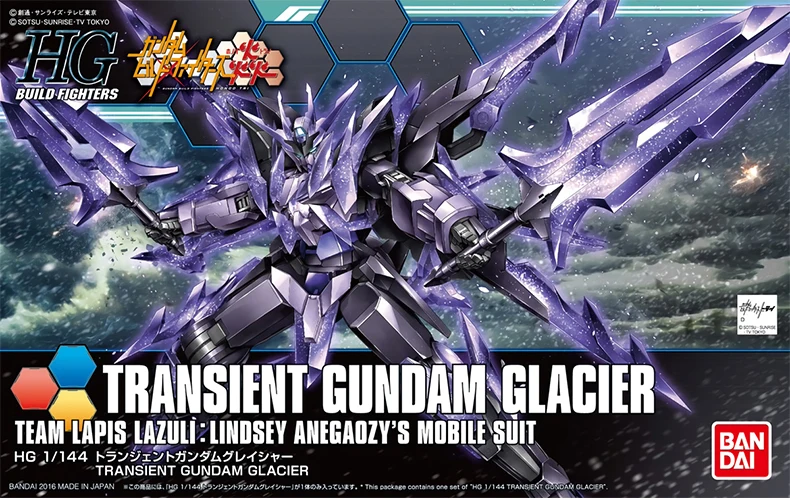 Bandai Transient Gundam gladier высококачественный 1:144 модель HGBF попробуйте GN-10000 HG Дети Рождественские подарки Робот-Паззл мальчик аниме игрушки
