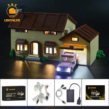 

LIGHTAILING LED Light Kit For Big House Light Set Compatible With 71006 And 16005 (NOT Include The Model)