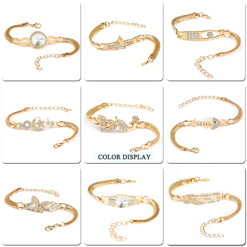 QCOOLJLY, Женские Ювелирные аксессуары, мульти-дизайн, золотой цвет, сплав, кристалл и стразы, флеш-манжета, цепь, обертывание, браслет, браслет