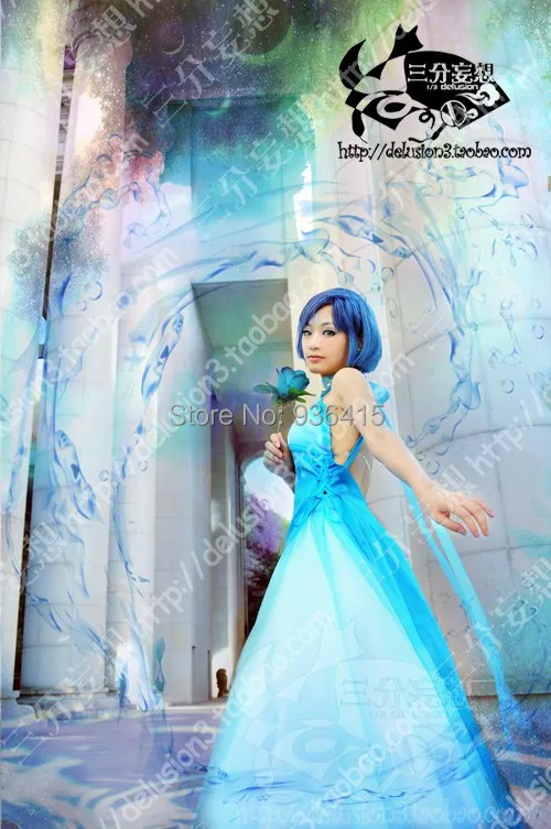 Sailor Moon Princess Serenity Tsukino Usagi Cosplay Costume Formal Dress Wedding