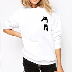 women clothing cropped hoodie Girl hoodies pullover sweatshirt harajuku shirt Animal cat Casual Cotton Long Sleeve Couple shirt women clothing cropped hoodie Girl hoodies pullover sweatshirt harajuku shirt Animal cat Casual Cotton Long Sleeve Couple shirt