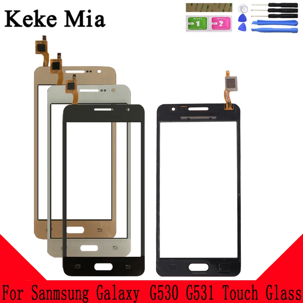 Keke Миа 5," сенсорный экран для samsung Galaxy Grand Prime G531F SM-G531F G530H G530 G531 G530 G5308 дигитайзер стеклянная панель