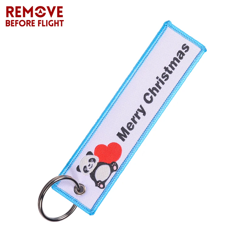 panda keychains for Christmas gift1