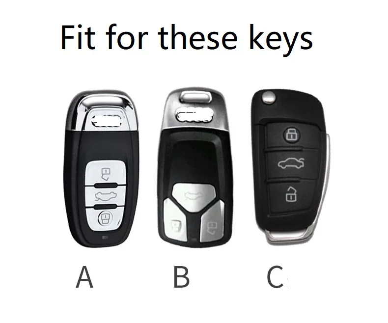 Автомобильный ключ Защитная крышка для Audi A4L A5 A6 A6L Q5 S5 S7 A3 TT Q2 Q3 Q5 A6 защиты оболочки стильный кожаный для ключа от автомобиля Чехол Чехлы