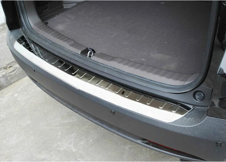 

For Honda CRV 2012 2013 Stainless Steel Rear Bumper Protector Sill Trunk Trim accessories 1pcs