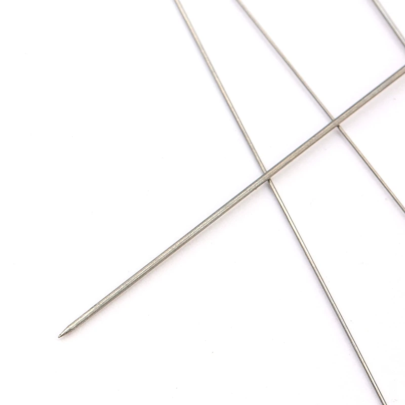 27cm super long stainless steel opened beading needles Crochet Easy Jewelry Making Tools beading pins for beads and pearls 1PCS