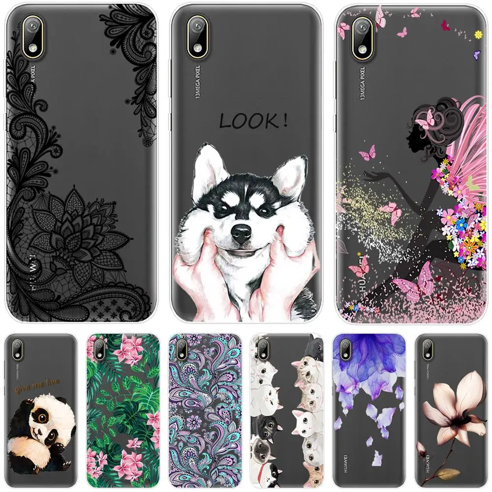 

Soft Case Huawei Y5 2019 Case Cartoon TPU Silicone Back Cover Phone Case For Huawei Y5 2019 Y 5 Y52019 AMN-LX9 AMN-LX2 AMN-LX1