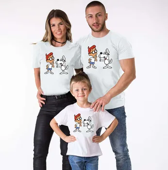 

Genius Glasses Dog T-Shirt Family Matching Clothes Mother and Daughter Clothes Genius Glasses Dog Matching Outfits Boys Clothes