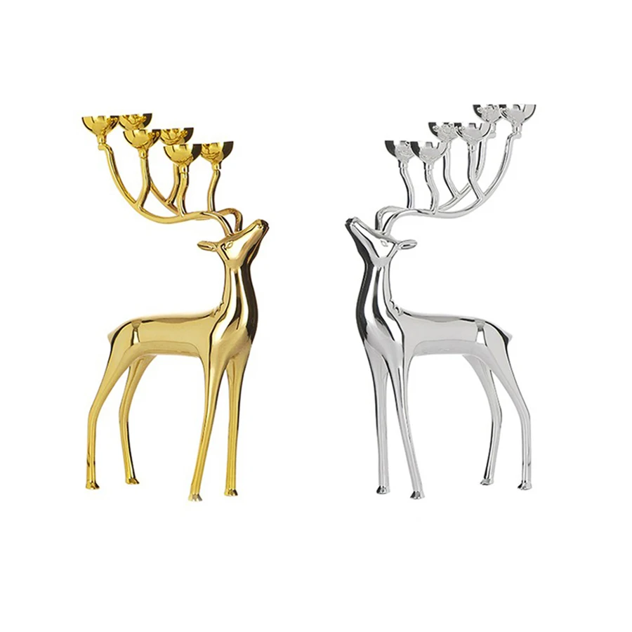 

San Valentin Decoracion Nordic Home Decor Arredo Casa Morrocan Candlesticks Wedding Centerpiece Metal Candle Holder Mumluk 5Z63