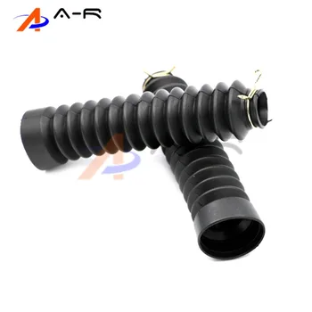 

7.6" Hot Sale Rubber Front Fork Cover Gaiters Gators Boot Shock Protector Absorber Dust Guard Off Road Pit Dirt Bike Motocross