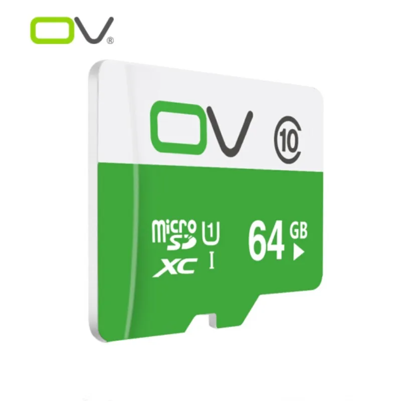 OV, карта памяти Micro SD, 64 ГБ, карта памяти, подлинный C10 80 МБ/с.+ USB адаптер для телефонов для диктофонов мониторинга и т. д