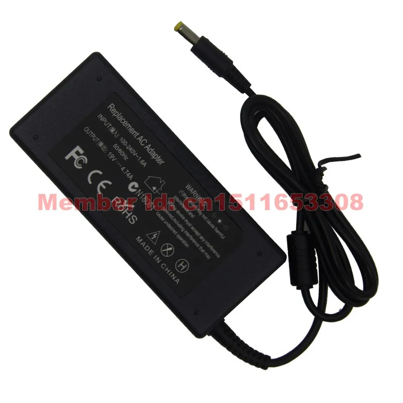 19V 4.74A ноутбук Зарядное устройство для ноутбука Acer Aspire 7750G 7739Z 7560G 7741 7745G 7720 5750 5755G 5560G
