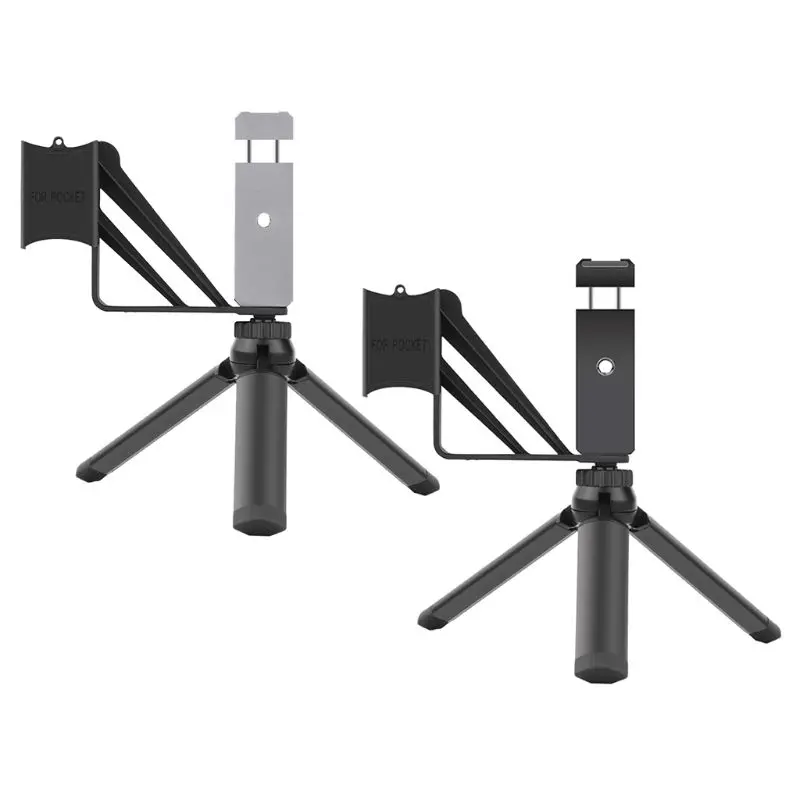 

Foldable Phone Holder Adapter Clip Selfie Mount Metal Tripod for DJI Osmo Pocket Handheld Gimbal Camera Accessories