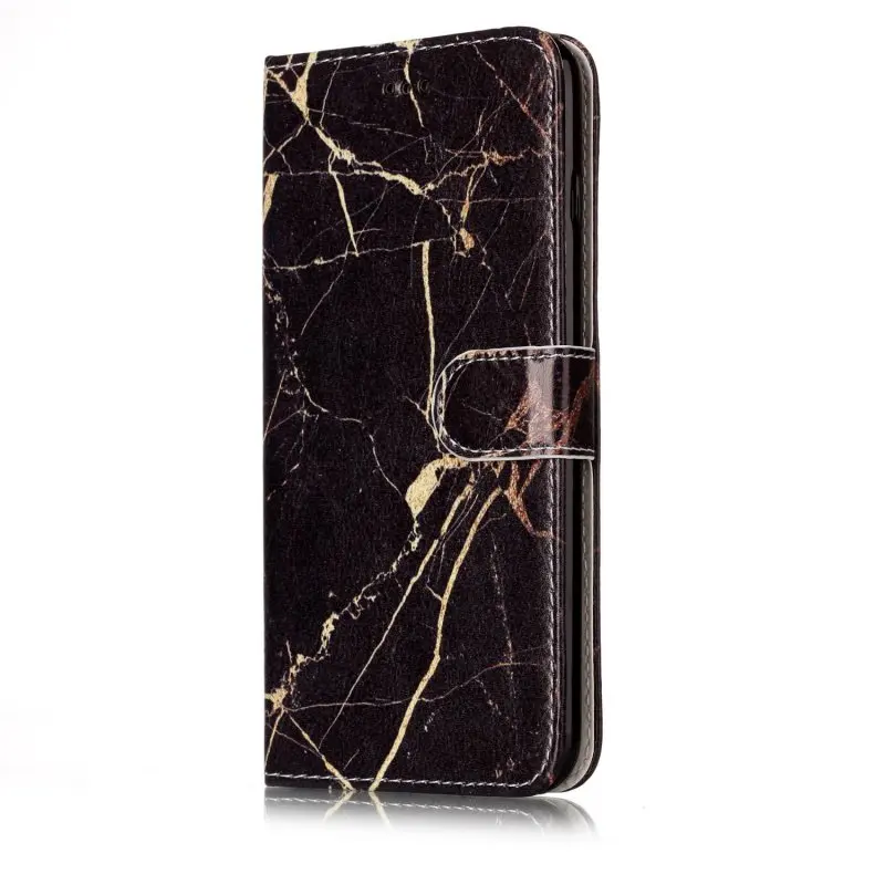 Чехол для iPhone 6 S Etui аpple iphon Plus Coque Cover гранит мрамор розовый кошелек мешки кожаные
